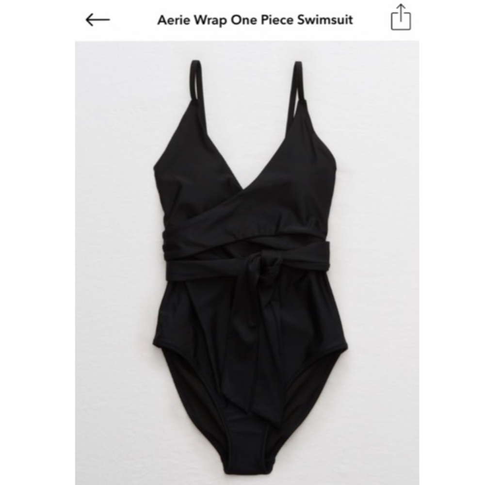 Aerie wrap one piece swimsuit